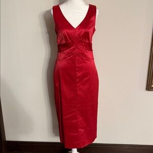 Elegant Pink Sleeveless Dress